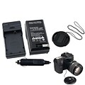 Insten® 314995 3-Piece DV Cap Bundle For Canon LP-E5 Batteries