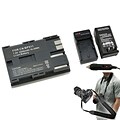 Insten® 352873 4-Piece DV Battery Bundle For Canon BP-511/Canon BP-511/SLR/DSLR Camera