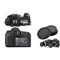 Insten® 661091 2-Piece DV Cap Bundle For Canon EOS 5D Mark III