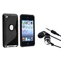 Insten® 680529 2-Piece MP3 Headset Bundle For Apple iPod Touch 4th Gen