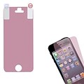 Insten® LCD Screen Protector For iPhone 5; Pink