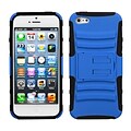 Insten® Protector Cover W/Advanced Armor Stand F/iPhone 5/5S; Dark Blue/Black