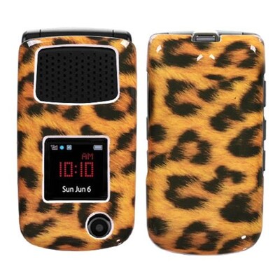 Insten® Skin Phone Protector Case For Samsung A847 (Rugby II); Leopard