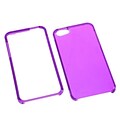 Insten® Phone Protector Cover F/iPhone 5/5S, T-Electric Purple