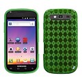 Insten® Argyle Candy Skin Case For Samsung T769 Galaxy S Blaze 4G; Green Pane