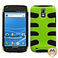 Insten® Natural Fishbone Phone Protector Case For Samsung T989 Galaxy S2; Pearl Green
