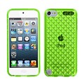 Insten® Diamond Candy Skin Cover For iPod Touch 5th Gen; Green