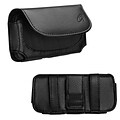 Insten® Horizontal Holster Pouch Case For Alcatel OneTouch Premiere ADR3035; Black