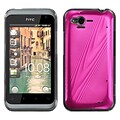 Insten® Back Protector Cover For HTC ADR6330 Rhyme; Hot-Pink Cosmo