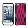 Insten® Astronoot Phone Protector Cover For iPod Touch 5th Gen; Hot-Pink/Black