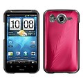 Insten® Back Protector Cover For HTC Inspire 4G; Red Cosmo