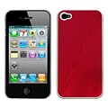 Insten® Cosmo Back Protector Cover F/iPhone 4/4S; Red