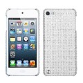 Insten® Diamante Back Protector Cover For iPod Touch 5th Gen; Silver