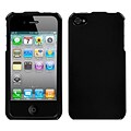 Insten® Phone Protector Cover F/iPhone 4/4S; Solid Black