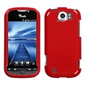 Insten® Protector Case For HTC myTouch 4G Slide; Solid Flaming Red