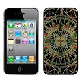 Insten® Back Protector Cover F/iPhone 4/4S; Star Compass Dream