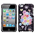 Insten® Phone Protector Cover For iPod Touch 4th Gen; Flower Balloon Sparkle