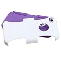 Insten® Fusion Protector Cover F/iPhone 4/4S, Solid Ivory White/Electric Purple Frosted