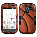 Insten® Hybrid Protector Case For Samsung T599 Galaxy Exhibit; Basketball Black