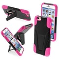 Insten® Protector Cover W/Inverse Advanced Armor Stand F/4.7 iPhone 6; Hot-Pink