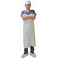 Keystone AP-PVC-6D-3550-WH 6-Mil Bib Apron, White, 72/Box