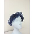 Keystone 110NWI-10-21-NBG Latex Free Polypropylene Navy Bouffant Cap, 21, 1000/Box