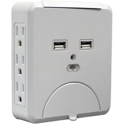 QVS PS-06UH Walmount Charging Ports