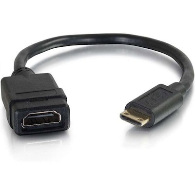 C2G 41356 8 HDMI Mini Adapter Converter Dongle, Black