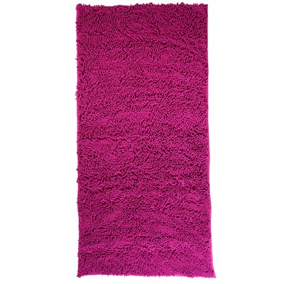 Lavish Home Carpet Shag Rug, Polyester 30 x 60 Pink