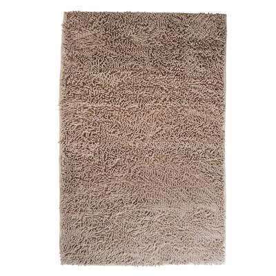 Lavish Home High Pile Carpet Shag Rug Plush Polyester, 36 x 21 Ivory