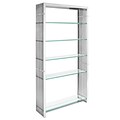 Modway EEI-1432-SLV Stainless Steel Gridiron Stand, Silver