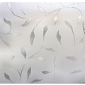 Artscape Etched Leaf Clear Window Film, 36H x 24W