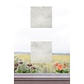 Artscape Bird Deflector 6H x 6W Window Film, Clear, 4/Pack (02-3708)