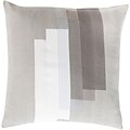 Surya Teori 100% Cotton Accent Pillow, 22 x 22 Down Fill (TO019-2222D)