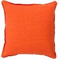 Surya SL003-1818D Decorative Pillows 100% Linen 22 x 22 Poly Fill