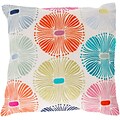 Surya Multi Burst 100% Cotton Accent Pillow, 20 x 20 Polyfill (KSM003-2020P)