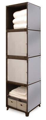 Yubecube YKA6000S Storage Cabinet, Silver