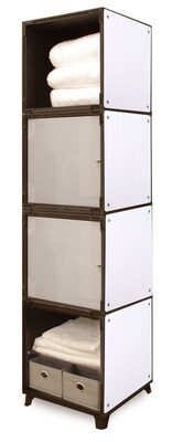 Yubecube YKA6000W Storage Cabinet, White