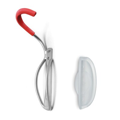Delta Design RS4007C2 Set of 2 17"H x 3.5"W x 6"D Bike Rack, Silver