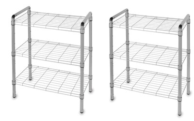 Delta Design WS1006 6 Wire Quick Rack, Silver