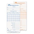 Acroprint Weekly Time Card For ATR240 and ATR260, Blue/Orange