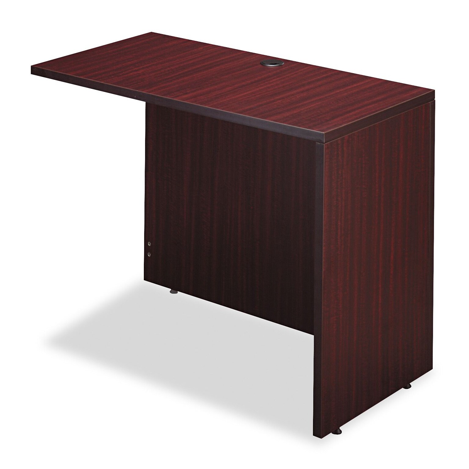 Alera® Valencia Series Reversible Return/Bridge Shell, 42w x 23-5/8d. Mahogany