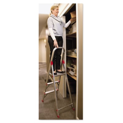 Louisville® 3 Step Qwik Platform Ladder, 200 lbs.