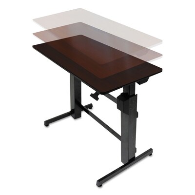 Ergotron WorkFit-D Sit-Stand Desk 48 Adjustable, Metal (24-271-927)