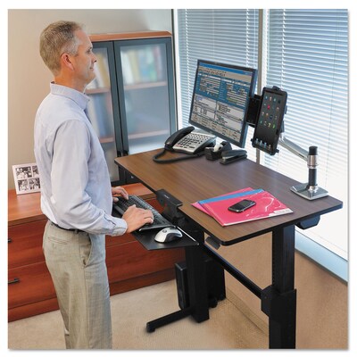 Ergotron WorkFit-D Sit-Stand Desk 48" Adjustable, Metal (24-271-927)