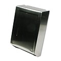 Ex-Cell C-Fold or Multifold Towel Dispenser, Stainless Steel, 15 1/2H x 12W x 4D