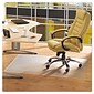Floortex® ClearTex Advantagemat Phthalate Free PVC Chair Mat For Hard Floors; 53" x 45"