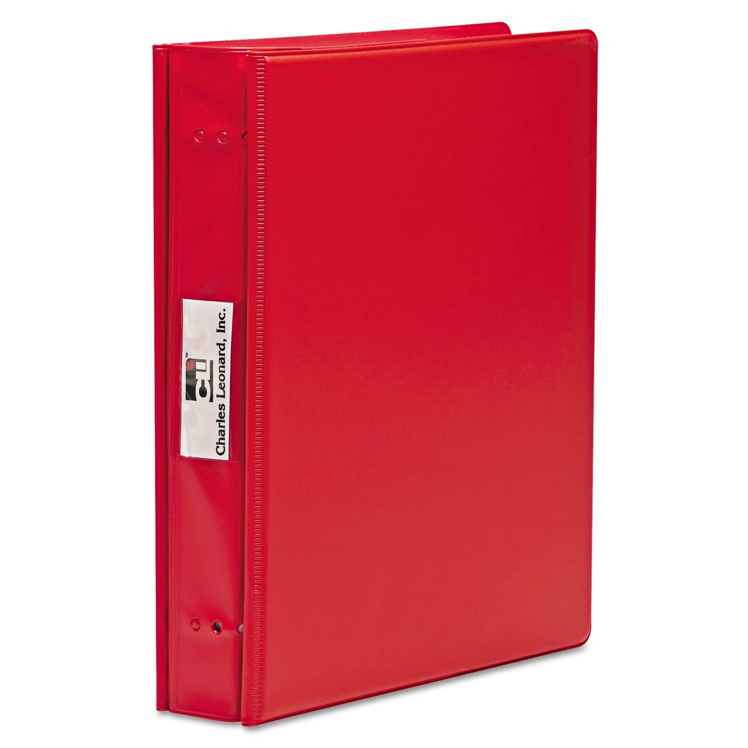 Charles Leonard VariCap 6 Expandable Post Non View Binder, Red (61603)