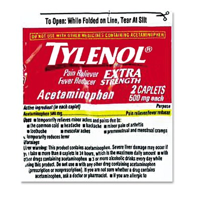 Tylenol Extra Strength Caplets, 30/Box (64478/7003-30)