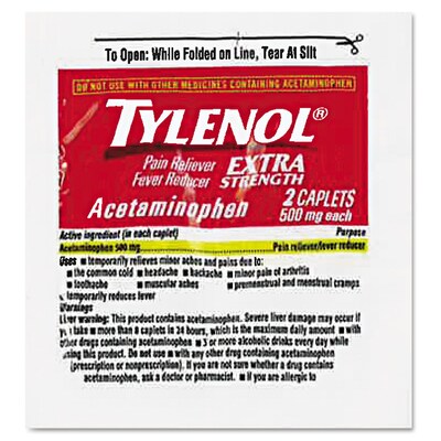 Tylenol Extra Strength Caplets, 30/Box (64478/7003-30)